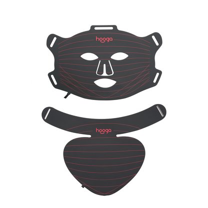 Hooga Red Light Therapy Mask – LED Face Mask, 630nm 